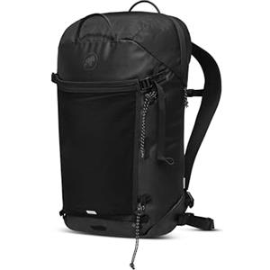 Mammut Alto 18 | Zaino da Viaggio e Lavoro con Supporto per Bastoncini da Trekking | Nero, 18 l