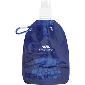 Trespass UUACMII10010-S Mini Bottiglia per Acqua Pieghevole, Blu, Unisex, Hydromini, Blue, Taglia Unica