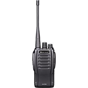 Midland - Walkie Talkie G10 PRO, Ricetrasmittenti Professionali Cantiere e Strada, 32 Canali PMR446 Senza Licenza, Copertura 12Km, Autonomia 16H, 50 Toni CTCSS, 116 Codici DCS, Batteria e Accessori