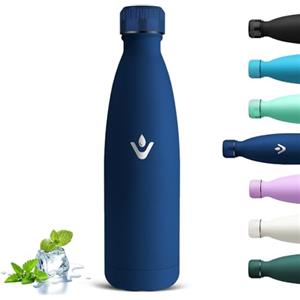 Grsta Borraccia Termica 750ml, Borraccia Palestra Senza Perdite, Riutilizzabile Borracce Termiche Senza BPA, Borraccie Acciaio Inox, Isolato Sottovuoto, Bottiglia Termica per Viaggi, Fitness, Corsa