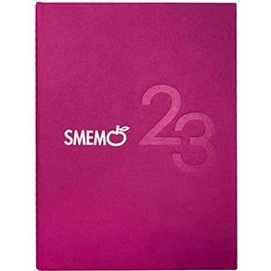 Smemoranda Diario Scuola datato 2022-2023 - 16 Mesi - Formato Large 13x17,7 cm - Agenda Scolastica con Planner e Sticker - Settembre 22 / Dicembre 23-544 pag - Rosa