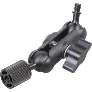 Ksikdeg 1/4 Maschio a Femmina Filettato Testa A Sfera Filettata Adattatore A Vite Doppia Testa Per Fotocamera DSLR Microfoni Attacco Fotografia Gear Adapter