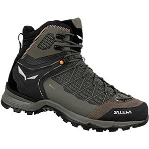 SALEWA Mountain Trainer Lite Mid Gore-Tex Scarpe da Trekking da Uomo, Bungee Cord Black, 44 EU