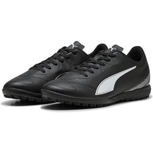 PUMA Vitoria II TT - Scarpe da Calcio da Uomo, Colore: Nero e Bianco, Taglia 42, Nero (Puma Black), Bianco (Puma White), 46 EU