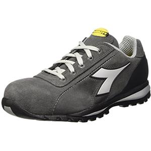 Utility Diadora, Scarpe Antinfortunistiche Unisex, GLOVE LOW S1P HRO SRA, colore SHADOW GREY, taglia 38