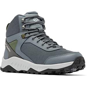 Columbia Trailstorm Ascend Mid WP, Scarponi da trekking alta Uomo, Graphite/Nori , 41.5 EU