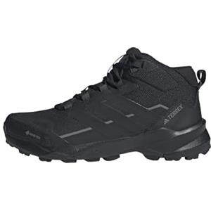 adidas Uomo Terrex Skychaser AX5 Mid Gore-Tex Hiking Shoes, Core Black/Core Black/Carbon, 42 2/3 EU
