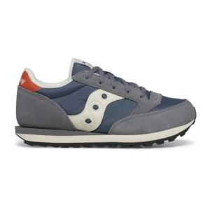 Saucony Originals Jazz Original, Scarpe da Ginnastica, Grigio, Blu, Arancione, 36 EU