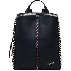 Desigual zaino per il tempo libero Manhattan Pespuntes Sumy Big Backpack Black nero