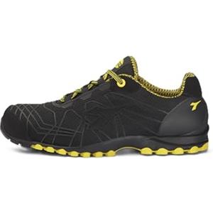 Utility Diadora, Scarpe Antinfortunistiche Unisex, BEAT DA2 TEXT LOW S1PS FO HRO SR, colore BLACK, taglia 36
