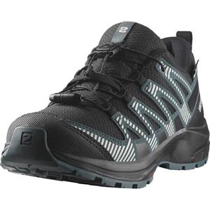 Salomon XA PRO V8 Waterproof, Scarpe da Trekking Unisex - Bambini e Ragazzi, Black Phantom Dark Slate, 32 EU