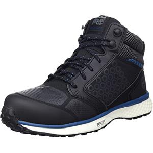 Timberland PRO Reaxion NT FP S3, Scarpe Antinfortunistiche, Uomo, Nero/Morrocan Blue, 42 EU