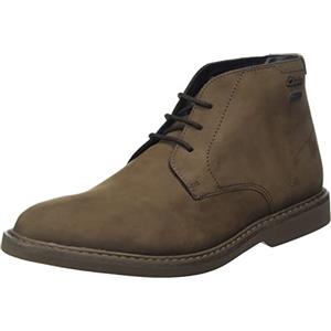 Clarks Atticuslthigtx, barca Chukka da uomo, marrone scuro, 45 EU
