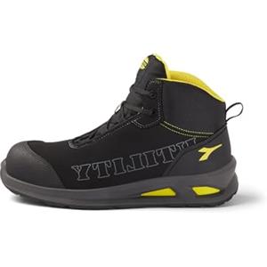 Utility Diadora, Scarpe Antinfortunistiche Unisex, Smart SOFTBOX Mid S3L FO SR ESD, Colore Black, Taglia 36