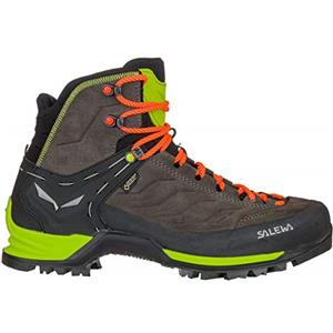 SALEWA Mountain Trainer Mid Gore-Tex - Scarpe da Trekking da Uomo, Black Sulphur Spring, 46.5 EU