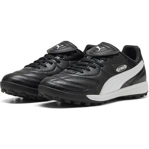 PUMA King Liga TT, Scarpe da Calcio Unisex-Adulto, Black White Silver, 37 EU