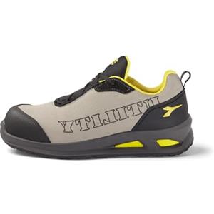 Utility Diadora, Scarpe Antinfortunistiche Unisex, Smart SOFTBOX Low S1PL FO SR ESD, Colore Moon Rock Grey, Taglia 37