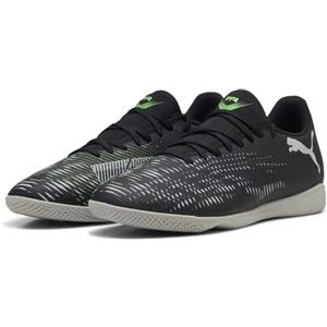 PUMA Future 8 Play IT, Scarpe da Calcio Unisex-Adulto, Black Silver-Fluo Green, 46 EU