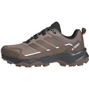 adidas Donna Terrex Skychaser AX5 Gore-Tex Hiking Shoes, Trace Brown/Earth Strata/Semi Impact Orange, 39 1/3 EU