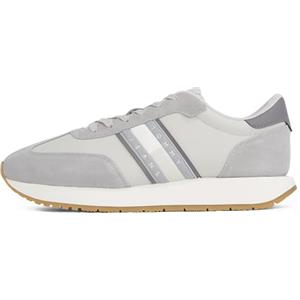 Tommy Jeans Uomo Sneakers Running Retro Profilo Basso, Grigio (Granite Road), 44