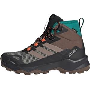 adidas Terrex Skychaser AX5 Mid Gore-Tex Climawarm+ Hiking Shoes, Scarpe da Trekking Donna, Earth Strata/Trace Brown/Pure Teal, 40 2/3 EU