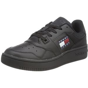 Tommy Jeans Women TJW Retro Basket Ess, Triple Black, 37 EU
