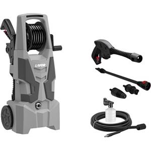 Lavor Rondella ad alta pressione Run Extra 145 GL con avvolgitore, potenza 150 bar Max, portata 420 l/h Max, motore 1900 W, grigio