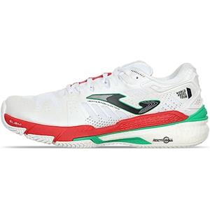 Joma T.Slam Men 2202 TSLAMW2202P, Mens Tennis Shoes,Padel Shoes, White, 41 EU