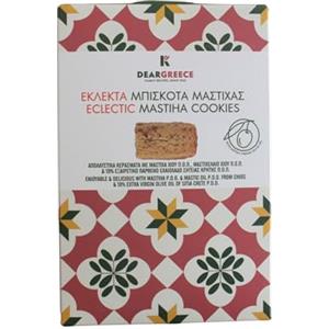 Dear Greece - "Eclectic" Biscotti con Mastiha di Chios P.D.O., Olio Extravergine di Oliva da Sitia - Confezione 2×200 g (400 g), Artigianali e Naturali