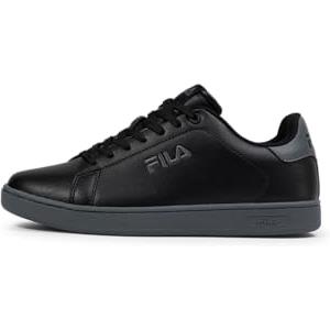 FILA Courtbay Linear, Scarpe da Ginnastica Uomo, Black Castlerock, 41 EU