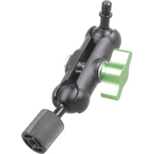 Ksikdeg 1/4 Maschio a Femmina Filettato Testa A Sfera Filettata Adattatore A Vite Doppia Testa Per Fotocamera DSLR Microfoni Attacco Fotografia Gear Adapter