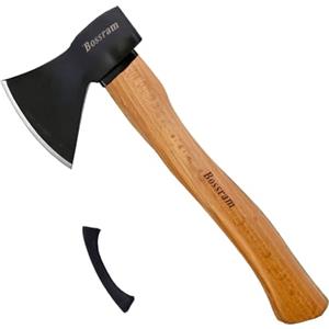 Tutee Ascia Accetta Spaccalegna Per Legna, 500g，Ascia multiuso per giardino e campeggio