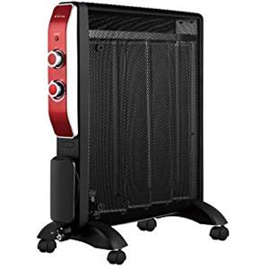 PUR LINE PURLINE MR2000B Stufa elettrica portatile pannelli radianti mica riscaldamento rapido a basso consumo 2000 W con termostato