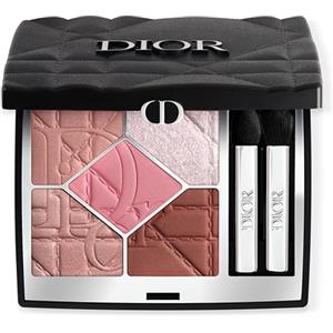 Dior Diorshow 5 Couleurs - Palette di Ombretti Edizione Limitata Cannage - Rose Organza 857, Lunga Tenuta e Texture Ultra-Cremosa