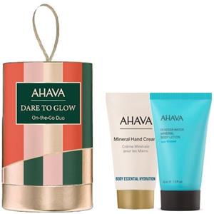 AHAVA ON THE GO DUO - Set di Crema Mani 40 ml e Crema Corpo 40 ml
