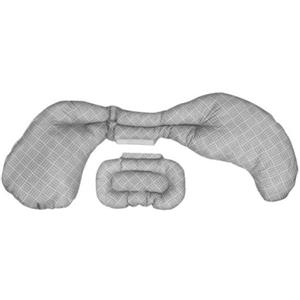 Chicco Boppy Cuscino Total Body Criss Cross Grey