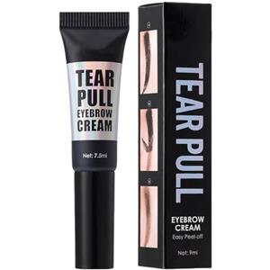 usefulbeauty Gel per sopracciglia, crema per sopracciglia - Gel colorato per sopracciglia staccabile ad asciugatura rapida e a lunga durata - Gel per sopracciglia waterproof, gel per sopracciglia per