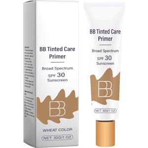 Generico BB Cream Idratante Colorato, Bb Cream Idratante Colorato Con SPF 30, 30g BB Cream Primer Colorato, Idratante Colorato Viso SPF 30 Per Correggere Il Colore, Idrata E Leviga La Pelle