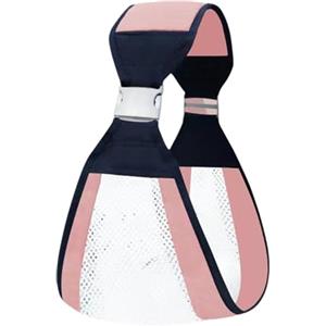 Samuliy Fascia porta bebè, fascia fascia per bebè - Fascia portabebè leggera - Tracolla regolabile per per bambini per mamma, papà, supporto per bambini di peso inferiore 45 libbre