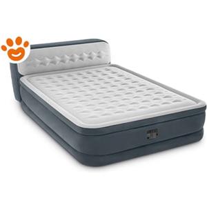 Intex Airbed Materasso Dura-Beam Ultra Plush Headboard (152x236x86cm) Art. 64448 - Matrimoniale (152x236x86cm)