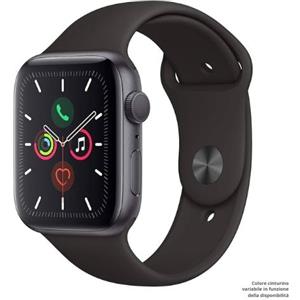 Apple Watch 5ª Serie Ricondizionato - nero - 40mm-in-alluminio - accettabile - gps-cellular - cinturino-originale-incluso-colore-a-sorpresa