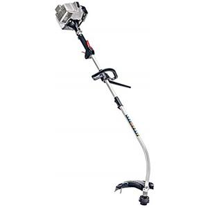 AL-KO - Decespugliatore a scoppio - 23cc, 2tempi, Larghezza di lavoro 41 cm con filo, 25 cm con lama, impugnatura singola, asta curva smontabile. Dotazione filo. Peso 5,0kg