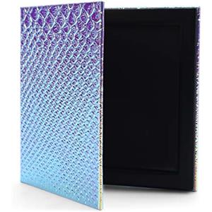 Brrnoo Tavolozza Cosmetica Magnetica Vuota per Ombretti in Polvere, Organizer Faite con Design Scaglie di Pesce
