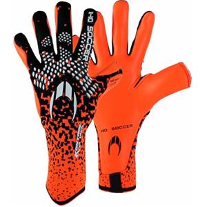 HO Soccer SSG KONTROL Knit Tech Orange Alert Guanti da Portiere, Unisex Adulto, Arancione/Nero 9,5