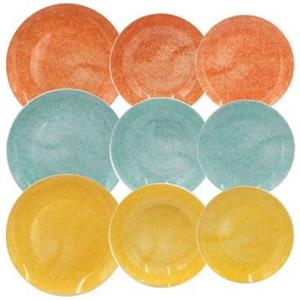 Thun Servizio di Piatti Pigmento 18 Pezzi in Porcellana