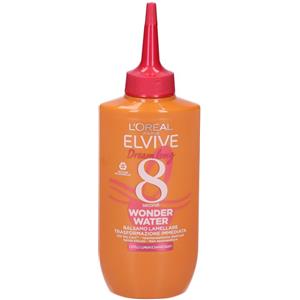 L'Oréal Paris Elvive Wonder Water Balsamo Liquido 200ml - Tecnologia Lamellare per Capelli Lunghi e Danneggiati, Trasformazione in 8 Secondi