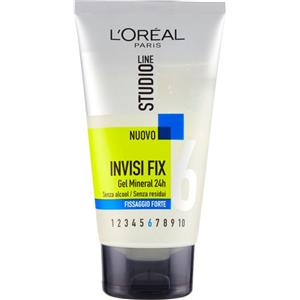 L'Oréal Paris Studio Line Invisi Fix Gel Fissaggio Forte 150 ml - Texture Fluida, Senza Alcool, Rispetto dei Capelli
