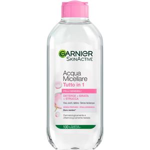 Garnier Acqua Micellare Tutto in 1 400 ml - Strucca, Deterge e Lenisce per Pelli Sensibili
