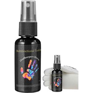 Teksome Spray per guanti da portiere | antiscivolo da 30 ml per guanti da calcio | Goalkeeper Glove Grip Spray per guanti da portiere da allenamento, resistenti all'acqua e al sudore
