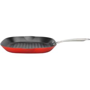 LAGUIOLE, Padella in Ghisa Leggera 28x5,5 cm, Ritenzione del Calore Ottimale, Antiaderente Resistente, Design Elegante, Tutte le Fonti di Calore, Induzione, 100% Ghisa, 1,7 L, Rosso